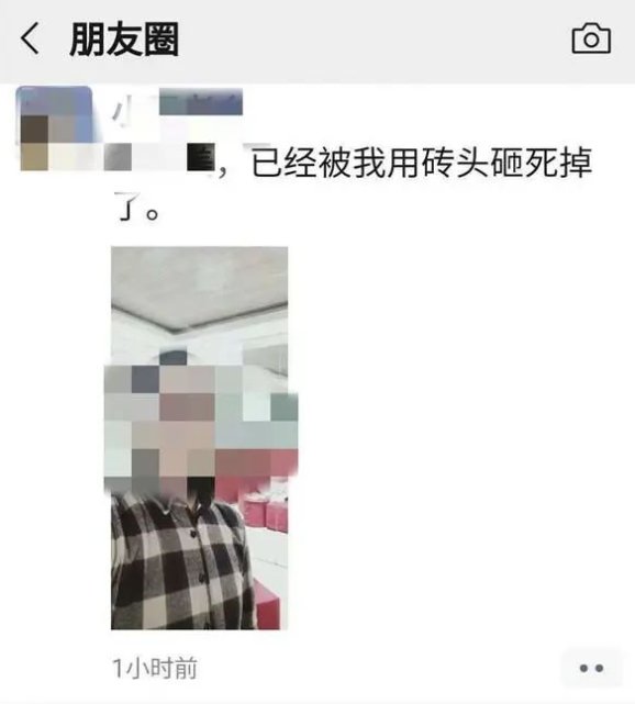 砖块|男子用砖块砸死女友，竟在朋友圈“炫耀”？警方通报