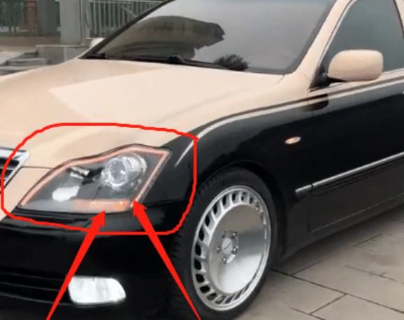 皇冠|20年车龄的老皇冠,车牌挂888,造型改成迈巴赫,年检还能一次过