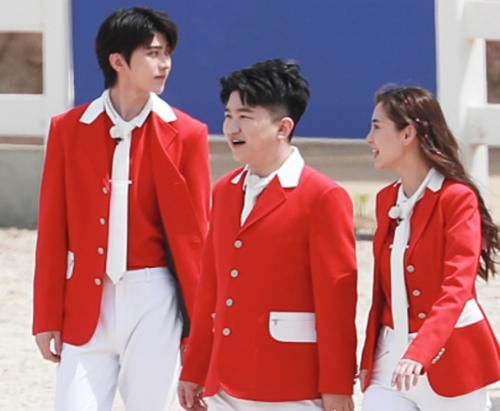  同期|《奔跑吧8》路透，张大大baby一组，得知同期嘉宾后我不追不行了