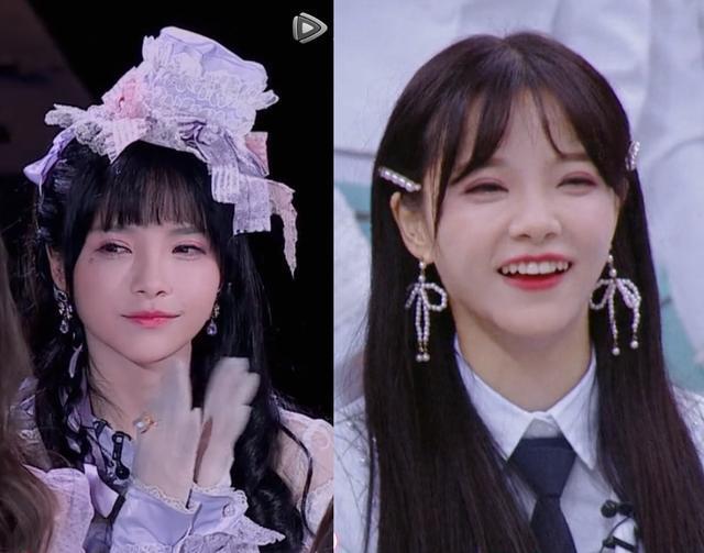  离开|离开美颜滤镜判若两人新一期节目里鹿晗显年纪，女练习生现原形