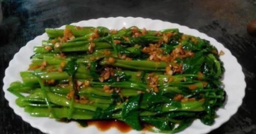 爽脆|空心菜可以这样做,味道鲜美,口感爽脆,第二种做法开胃又下饭