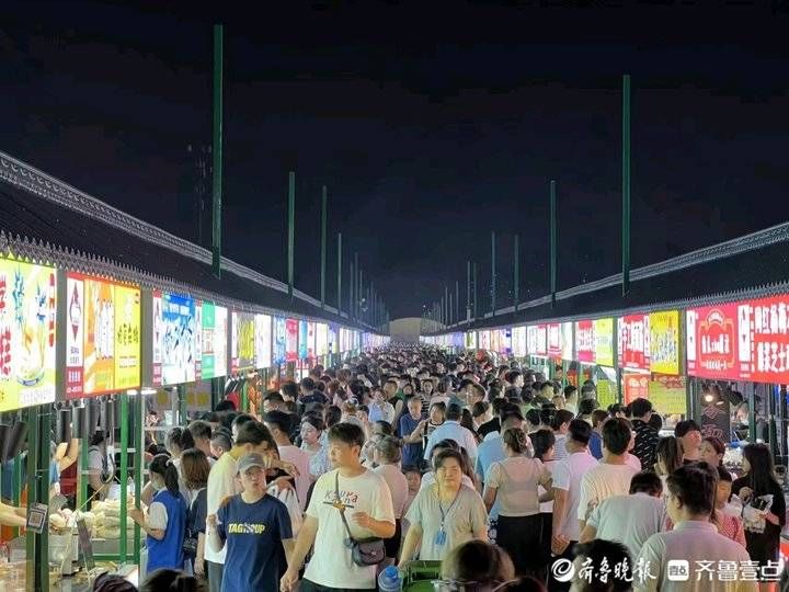 济南最大夜市上新了！火车主题夜市揭开神秘面纱