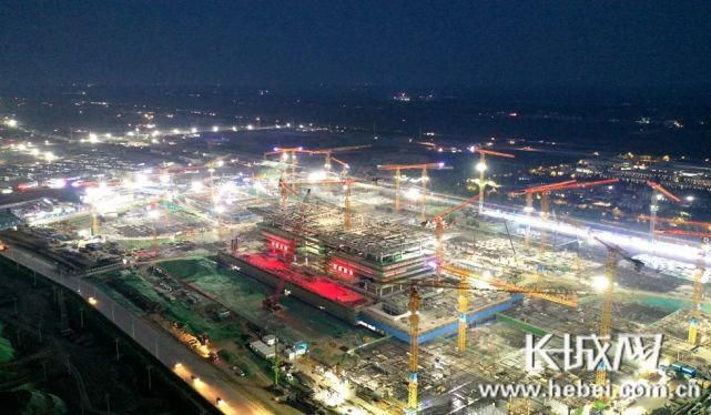 项目建设现场|一起来看看！雄安容东片区建设进行时……