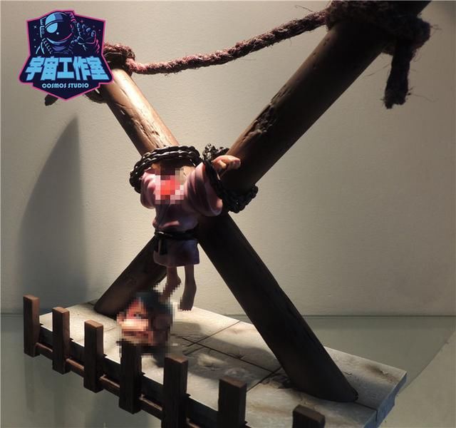  人大|海迷狂喜，同人制作桃之助处决手办，替换件效果让人大呼老天开眼