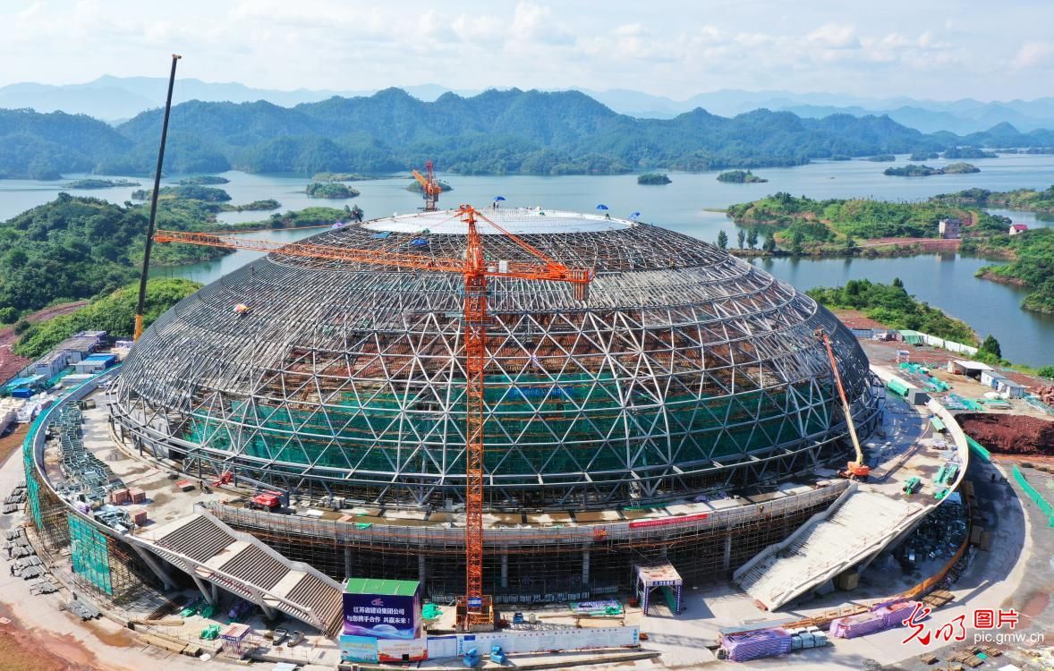 场馆|浙江淳安：亚运会自行车场馆主体土建及钢结构工程完工