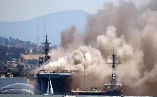 情况|连续起火两艘军舰，美军损失严重，意外暴露管理不善等情况