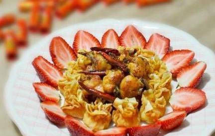 金钱|精选美食:美味金钱卷、椒爆肉片、香辣炸鸡块、火爆腰花的做法