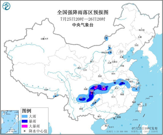 预警|暴雨蓝色预警 湖北重庆四川等地局部有大暴雨