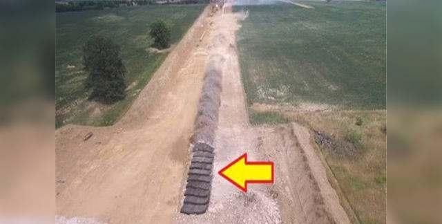 地面|地面一瞬间爆裂开,下一秒能跑多远跑多远,镜头拍下全过程!