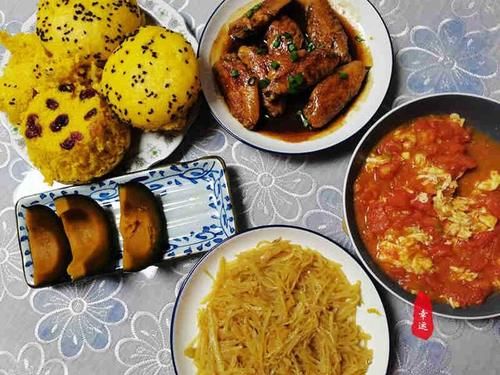 混合面|南瓜混合面奶香发糕，有营养又蓬松暄软不塌陷，口感佳老少皆宜