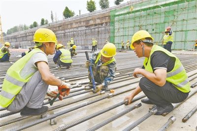 建设|渠南路快速通道 项目正加快建设