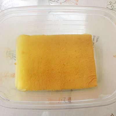 盒子|日式豆乳盒子蛋糕