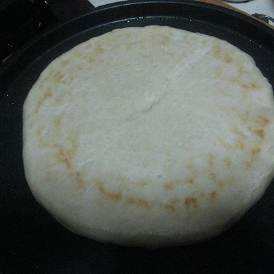  面团|锅盔夹秦椒炒鸡蛋