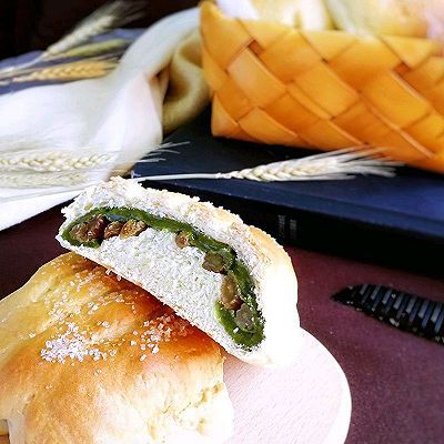  麻薯|抹茶麻薯哈斯面包