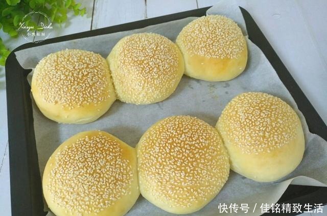 简单|自从学会了鸡腿汉堡这做法,肯德基都不香了,简单好做又好吃