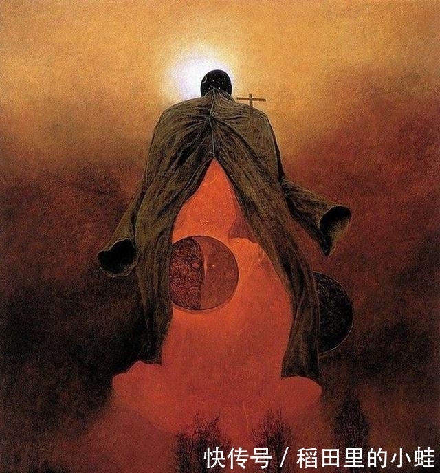 贝克辛斯基|画家出车祸“昏死”后，仿佛看到另一个世界，被画下后让人心慌