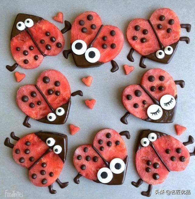  吃水果|萌萌哒水果切盘！为了让3个娃爱上吃水果，这位妈妈的做法爆红