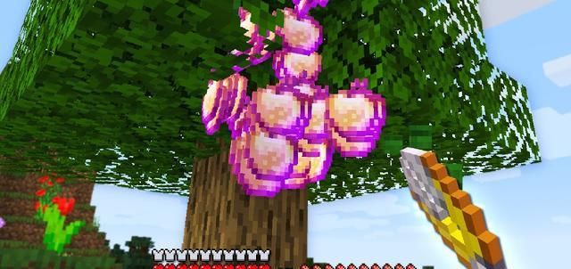  mc|我的世界：mc里有趣的食物，“金苹果”入口即化，落地就消失！