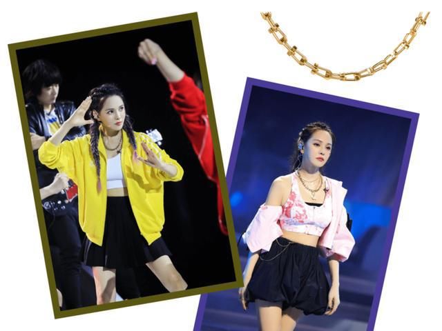 万茜|万茜的红西装吴昕的剪刀发夹被追着问哪买？是姐姐带火的小众品牌