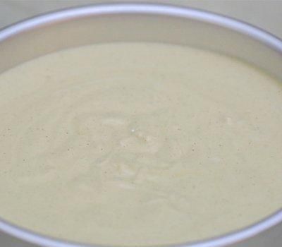 成品|8寸木糖醇咖啡肉桂戚风蛋糕(完全不开裂)