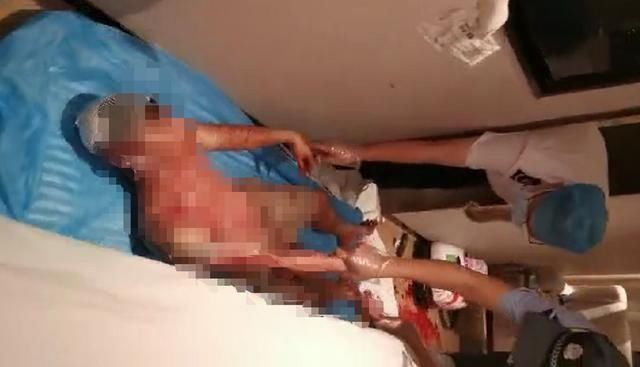  厕所|南宁男子凌晨被发现昏倒在酒店厕所里，全身三分之一血液流光