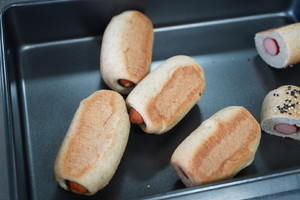  全麦|黑麦全麦香肠面包 100%全麦30%黑麦 无油无蛋无奶