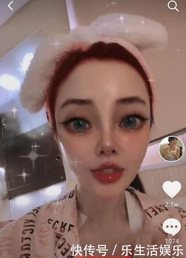 深夜|李小璐深夜发视频称喜欢帅哥，滤镜太浓像假娃娃，脖子红印引质疑