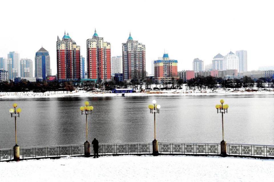 吉林|高山流水、吉林江城~江城大桥夜拍