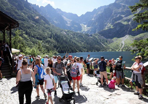  们在莫尔斯基奥科湖|波兰：游览塔特拉山