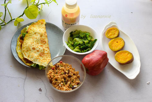 早餐|孩子爱吃的营养早餐,做法简单能量足,一上午都不叫饿