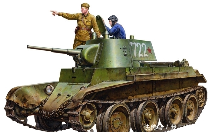  单车|老掉牙坦克也能出王牌：苏军BT-7设伏，单车歼灭22辆德国战车