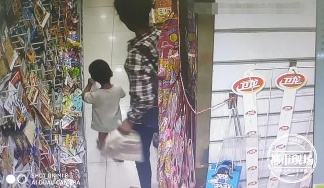 奶奶|利用孙子作掩护！亲奶奶带孩子逛超市，竟当面做违法之事