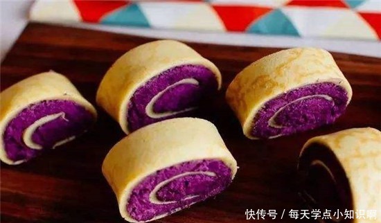 接下来|营养又好吃的紫薯卷,是孩子们的最爱,最适合给孩子们做早餐