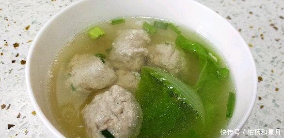 圆子|没有鸡蛋淀粉可以用来做嫩滑的圆子汤,老少皆宜