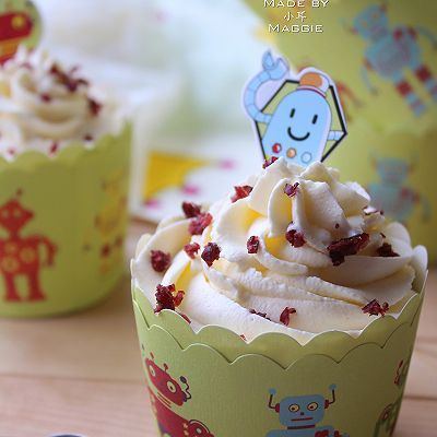  杯子|双色慕斯杯子蛋糕