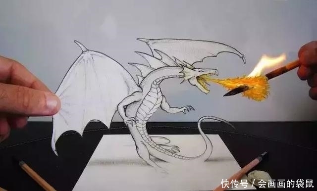 神笔|这是我见过最牛的3D画!简直就是神笔马良……