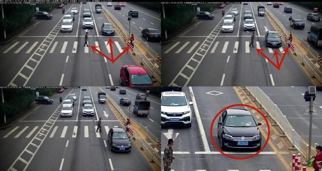 驾驶机动车违反道路|闯红灯、斑马线前不礼让行人，看看都有谁？