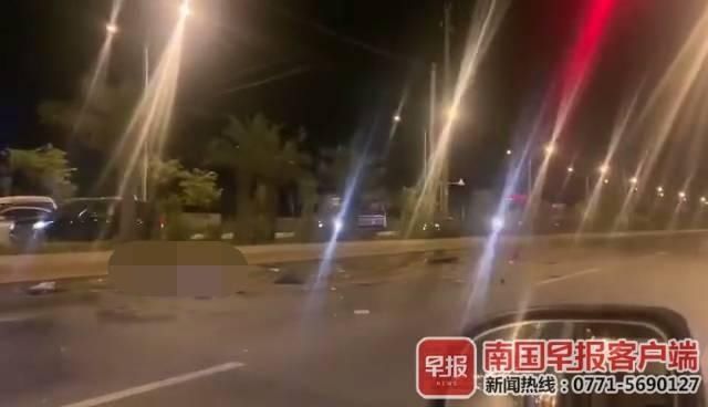  不幸|南宁一泥头车撞电动车后将其推行数十米，女骑手不幸当场身亡