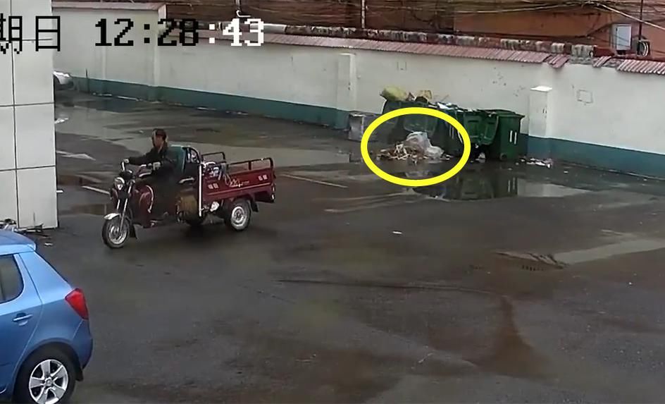 沂源|沂源大哥倒垃圾的时候,摊上事儿了~
