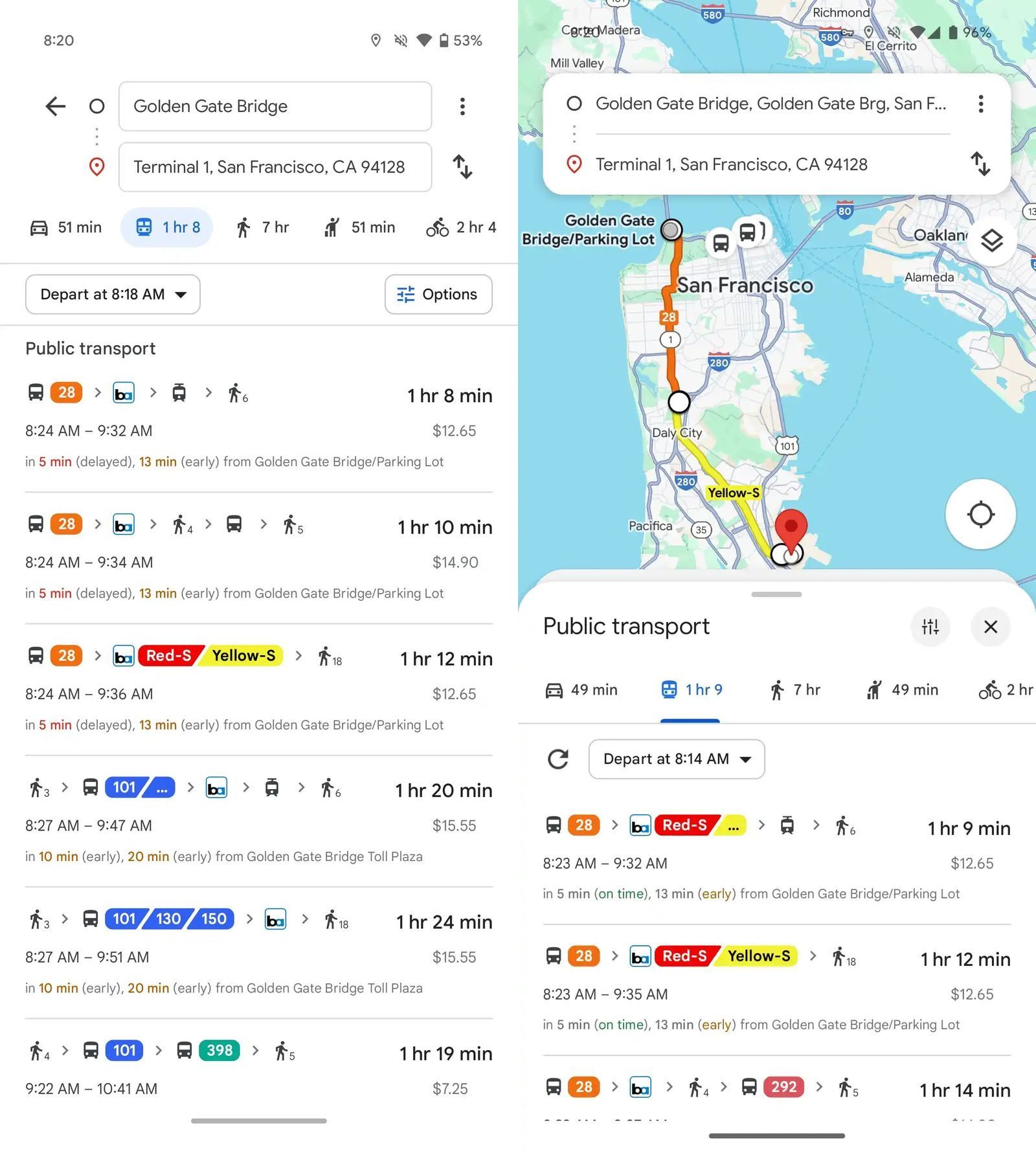 谷歌翻新地图应用：界面更简洁、交互更舒适