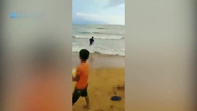  临高|视频疯传！临高一22岁男子海中溺亡？警方介入调查→