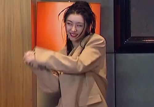  握手|赵小棠参加《极挑》，邓伦的握手方式与他人不同，当自己拍偶像剧呢