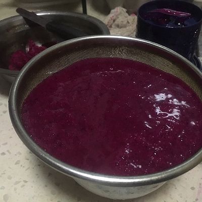 蛋糕|火龙果渐变酸奶奶酪慕斯蛋糕