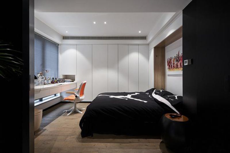 平米|现代风格三居室装修案例,124平米的房子装修多少钱?