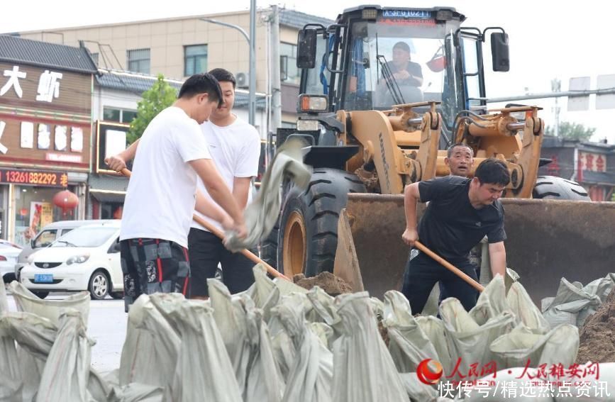 一线直击｜记者实地探访河北保定涿州市防汛救灾情况