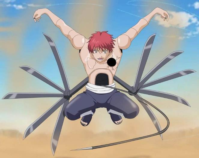 逃过一劫|赤砂之蝎最后大招曝光,原来威力远超百机操演,最后小樱逃过一劫