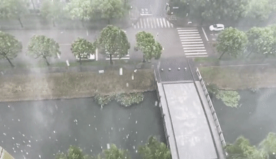  淋湿|金山突然“下开水”，你被淋湿了吗？