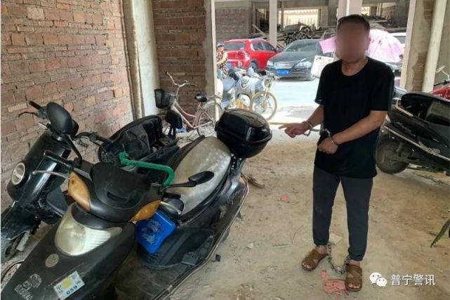  被盗|田某电动车电池被盗，作案男子当天被抓....