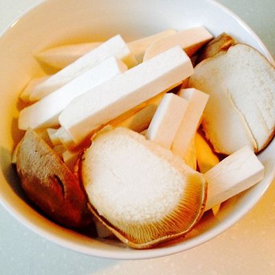  杏鲍菇|鲜香虾米鸡腿杏鲍菇