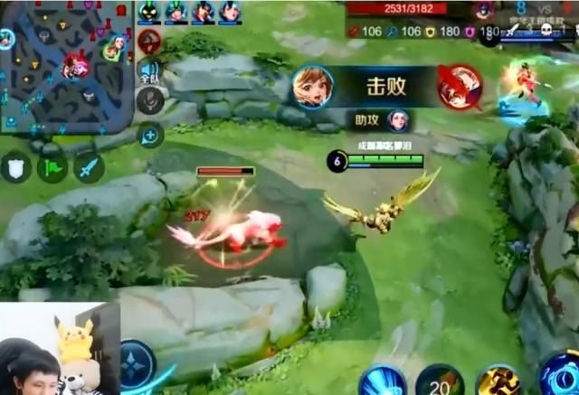 孙膑|王者7颗星,梦泪跟朋友五辅助开黑,看到太乙真人带惩击都笑尿了